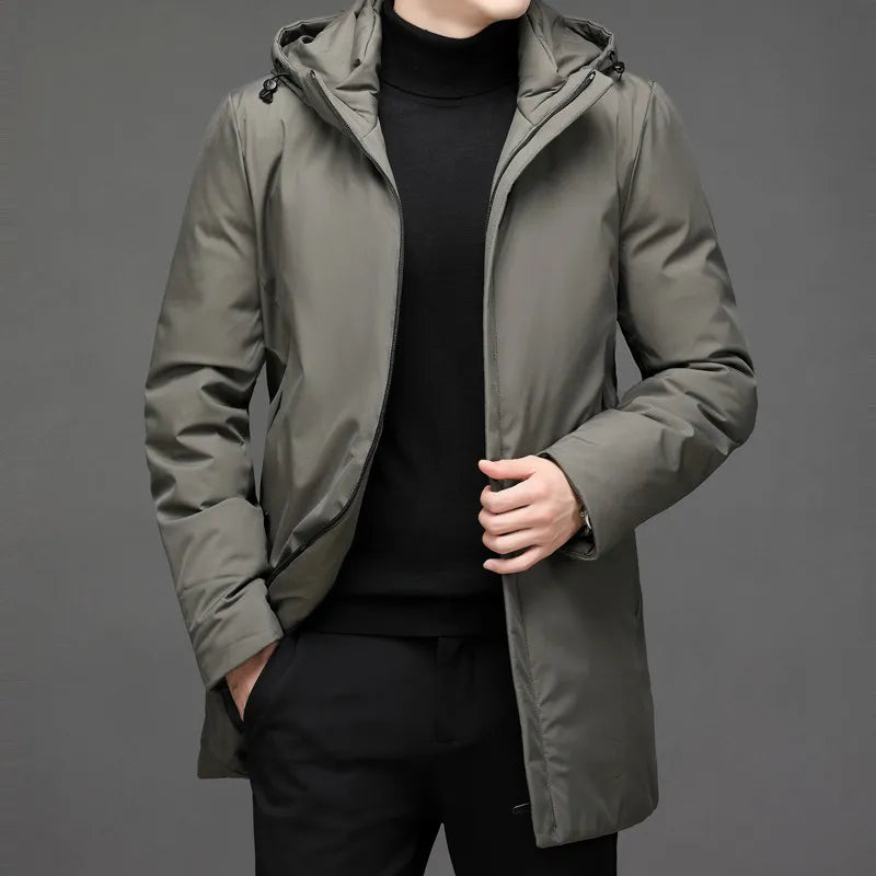 James - Hooded Overcoat